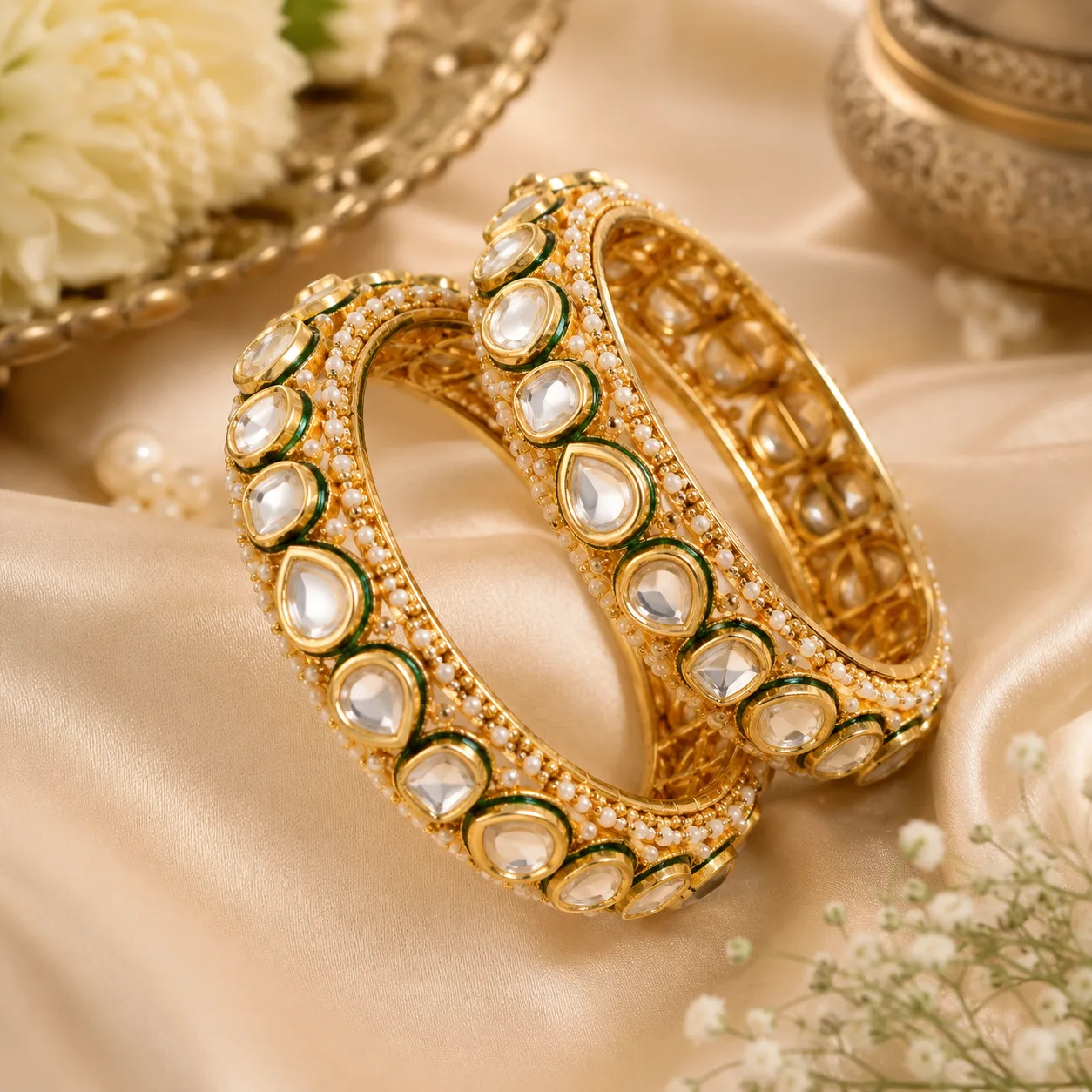 Kundan Bangles
