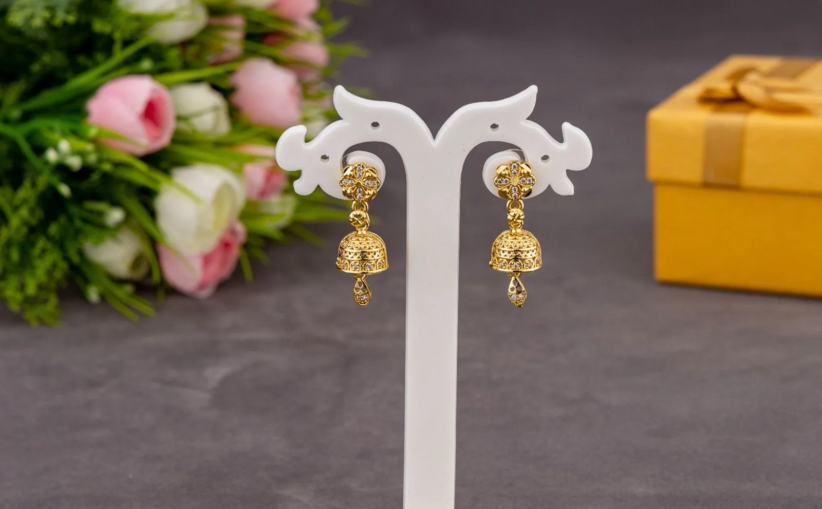 FLORAL JHUMKHA - Image 3
