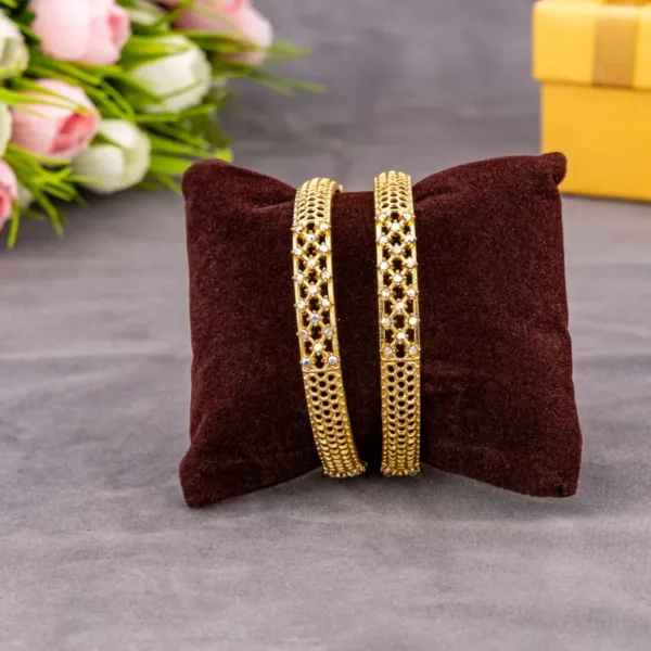 Golden bangles
