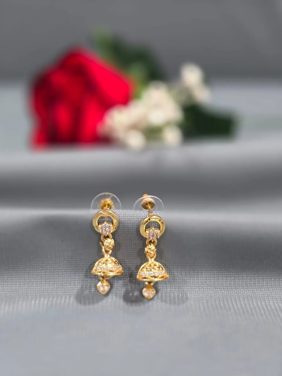 suvarna mayuri jhumka - Image 4