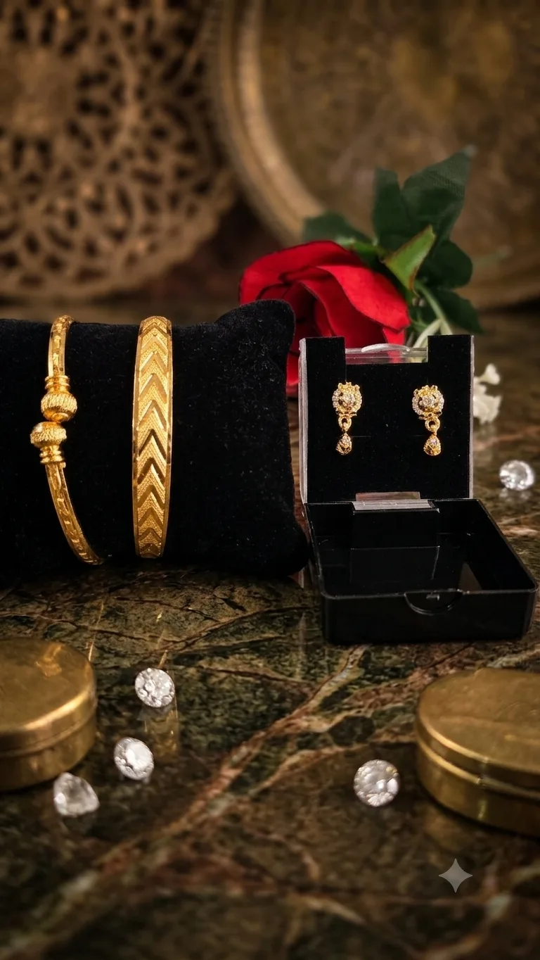GOLDEN BLOOM SET-FREE BUTI WORTH ₹99 - Image 3