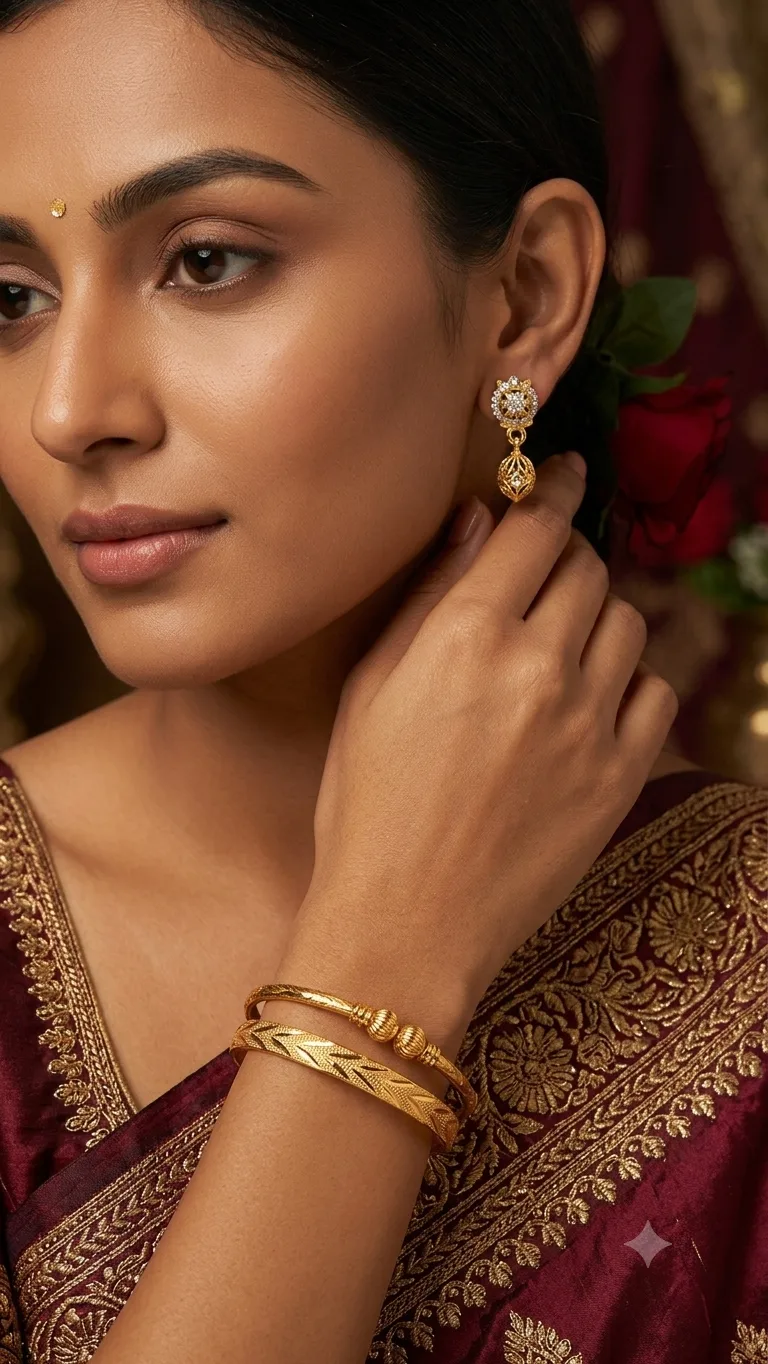 GOLDEN BLOOM SET-FREE BUTI WORTH ₹99 - Image 4