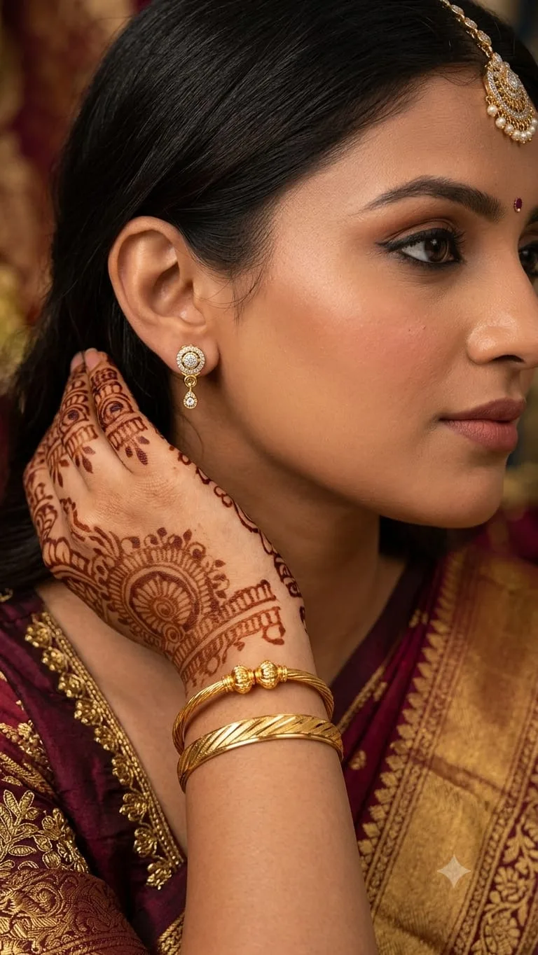 GOLDEN BLOOM SET-FREE BUTI WORTH ₹99 - Image 4
