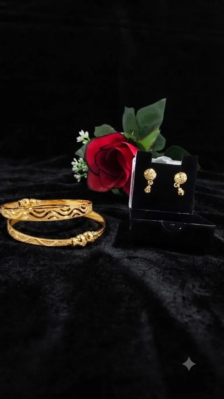 GOLDEN BLOOM SET-FREE BUTI WORTH ₹99 - Image 3