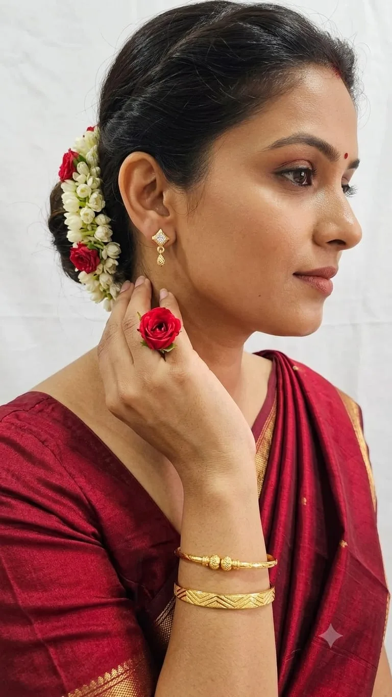 GOLDEN BLOOM SET-FREE BUTI WORTH ₹99 - Image 4