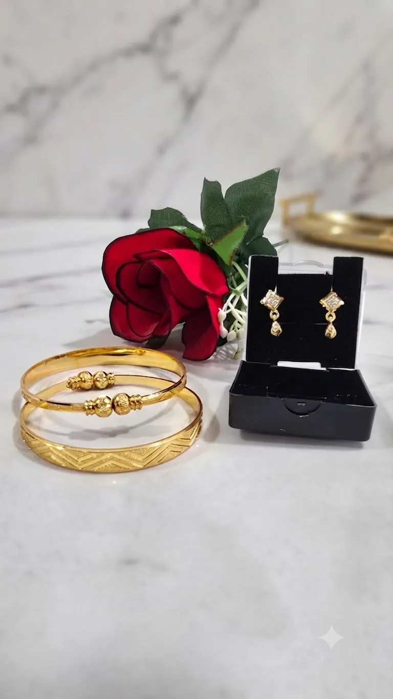GOLDEN BLOOM SET-FREE BUTI WORTH ₹99 - Image 3