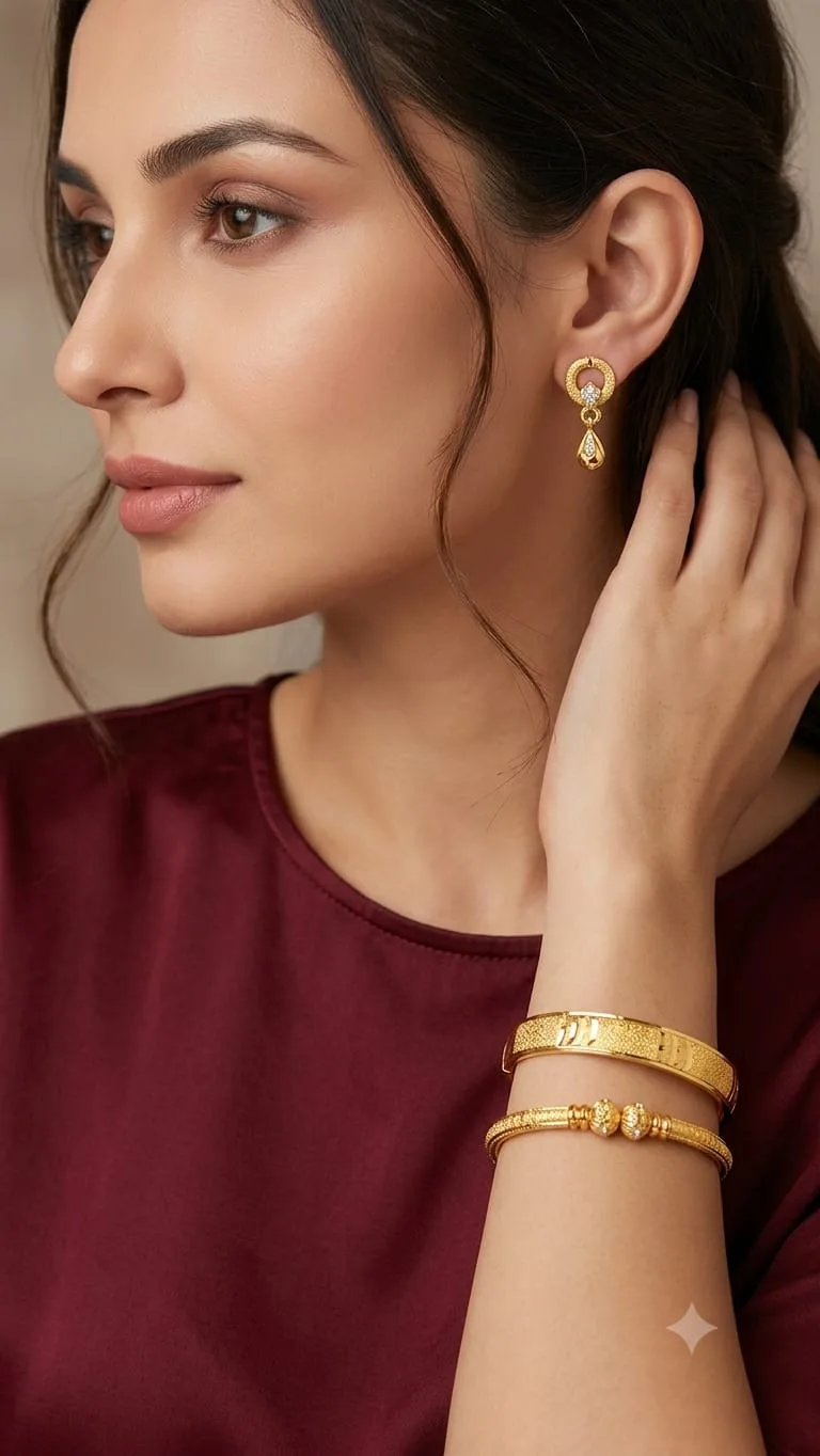 GOLDEN BLOOM SET-FREE BUTI WORTH ₹99 - Image 3