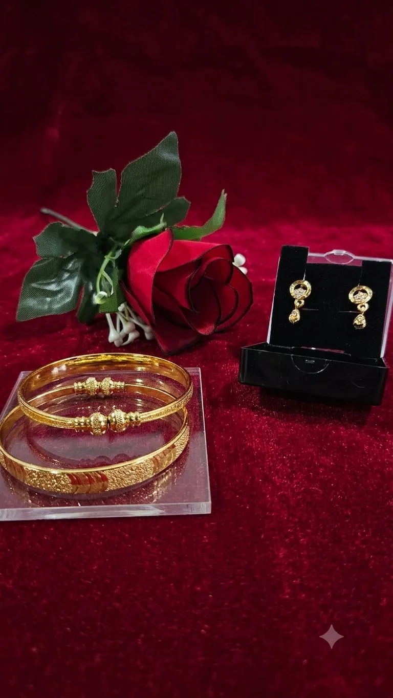 GOLDEN BLOOM SET-FREE BUTI WORTH ₹99 - Image 4