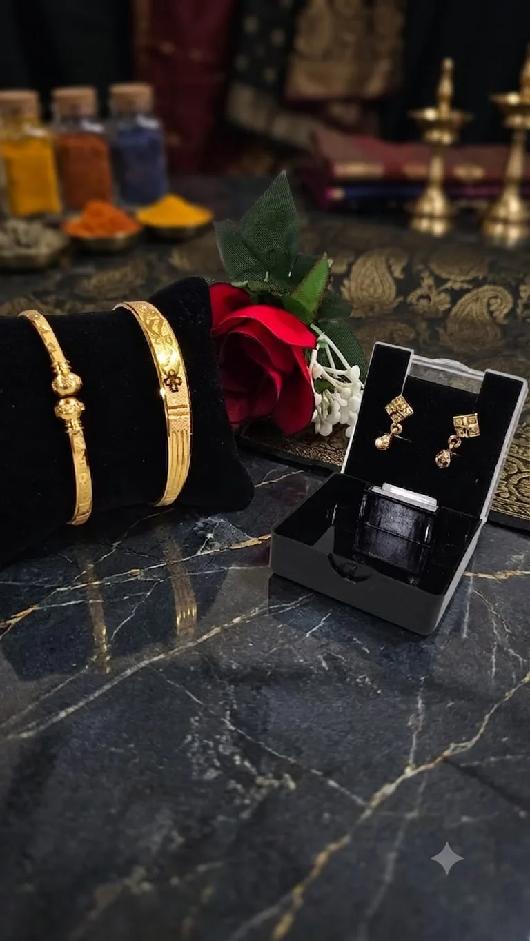 GOLDEN BLOOM SET-FREE BUTI WORTH ₹99 - Image 3