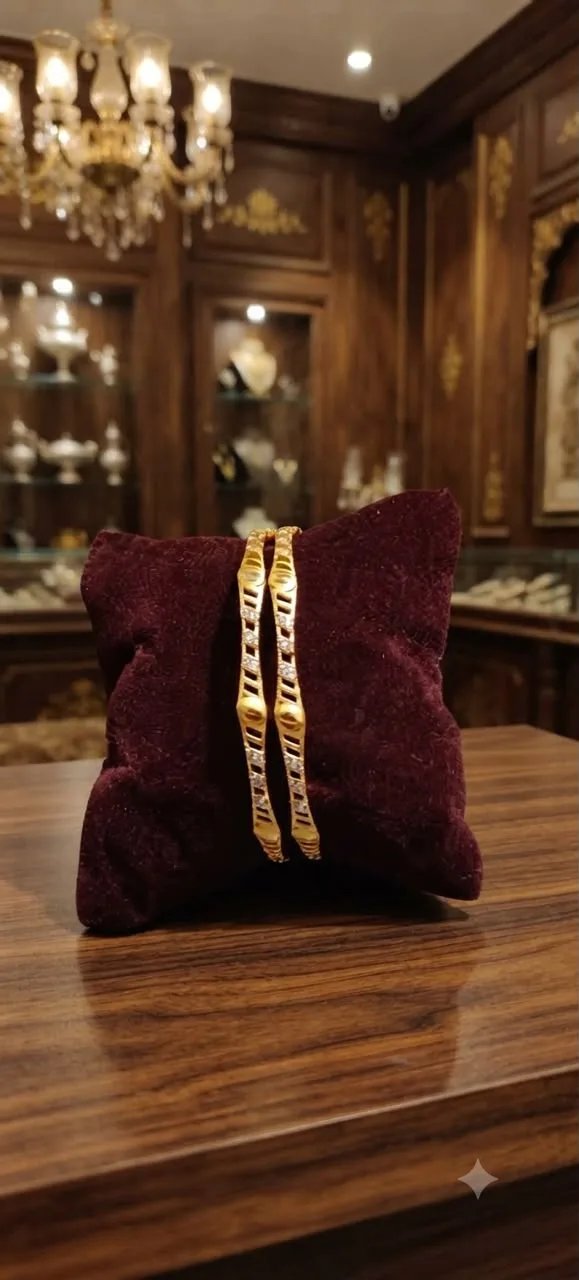 GOLD BANGLES
