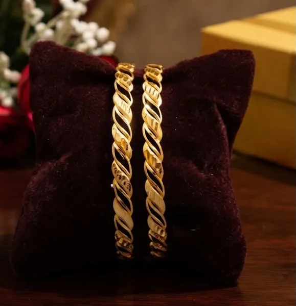 GOLD BANGLES