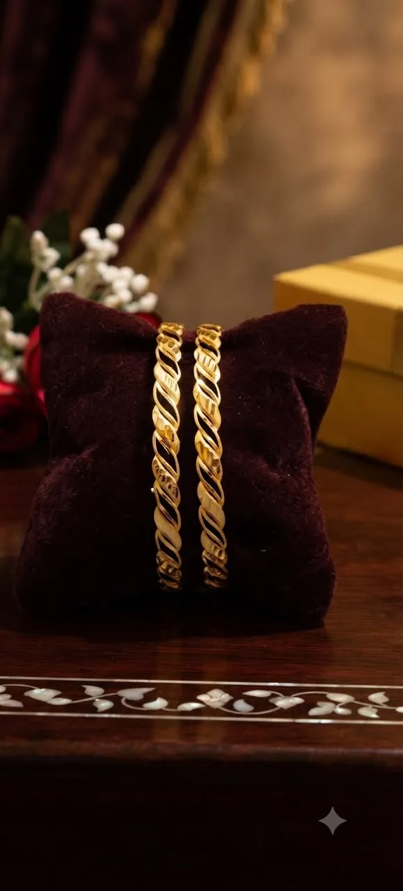 GOLD BANGLES