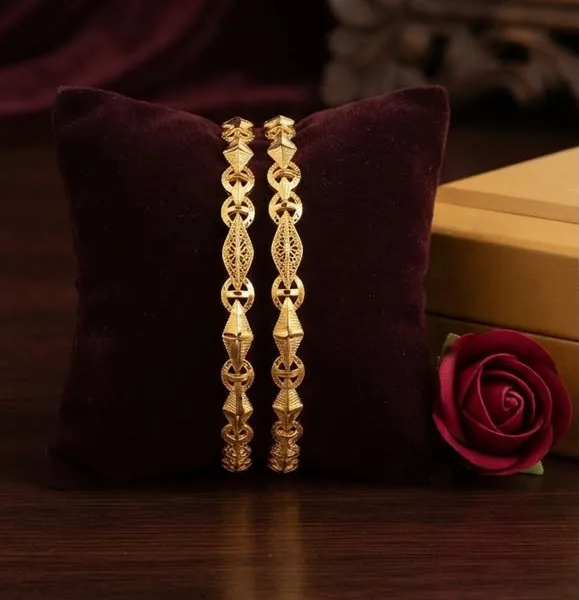 GOLD BANGLES