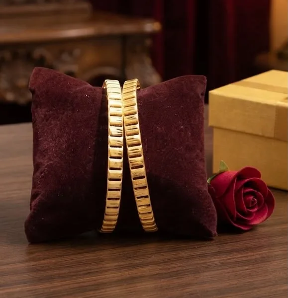 GOLD BANGLES
