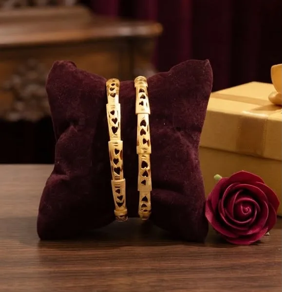 GOLD BANGLES
